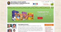 Desktop Screenshot of cashewcorporation.com
